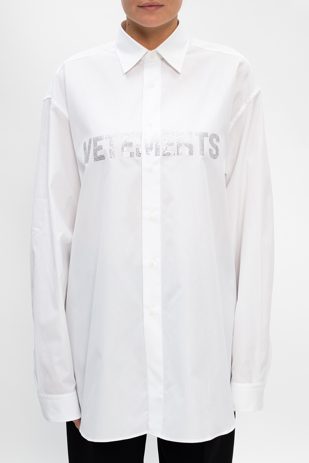 VETEMENTS Oversize shirt with logo